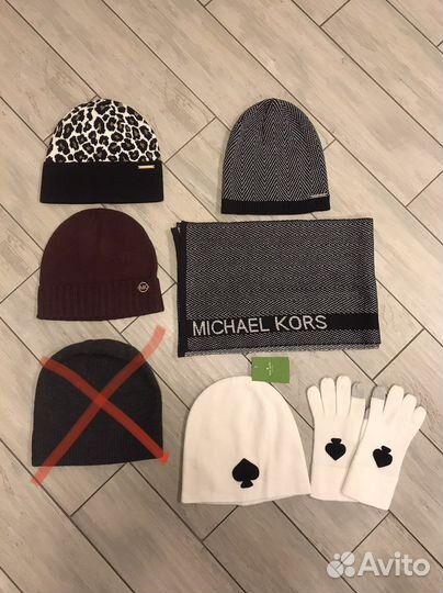 Комплект шапка и перчатки