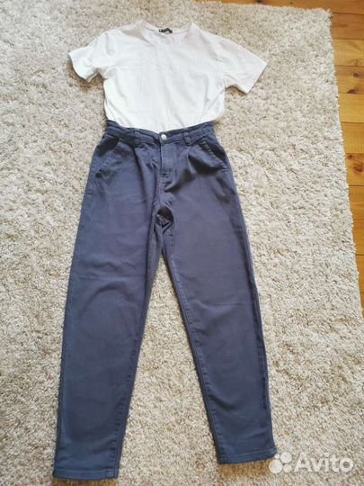 Джинсовые брюки