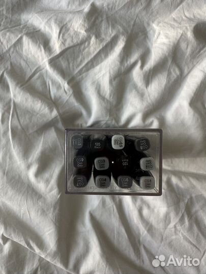 Маркеры touch серые холодные оттенки