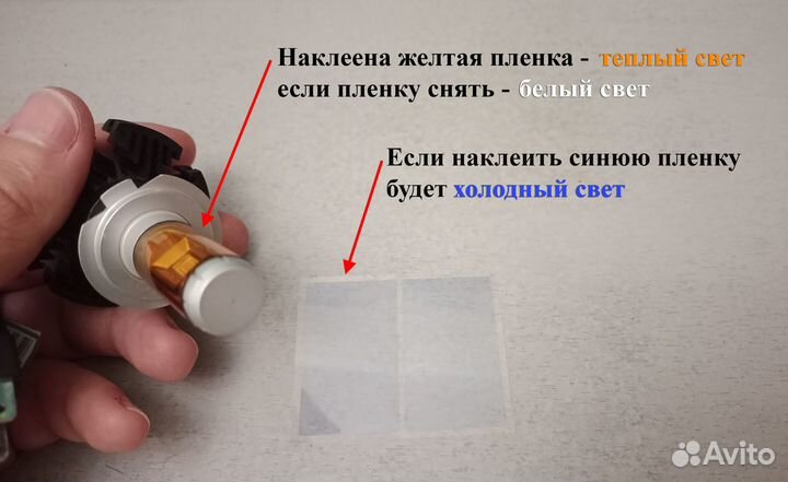 Светодиодные лампы X3 LED 6000lm 50w H7 Новые