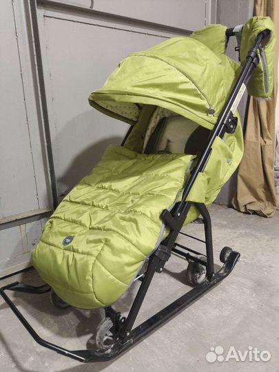 Санки-коляска ника