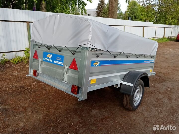Прицеп Кремень31 2.5х1.3х0.5 с тентом