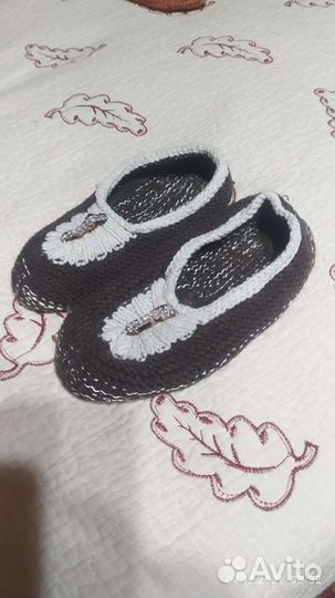 Следочки,носки связанные вручную