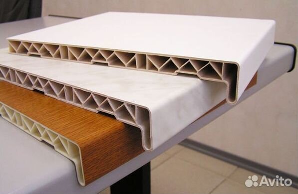 Подоконники цветные