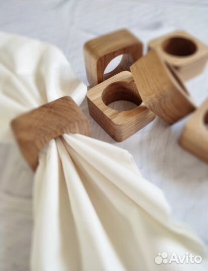 Кольца для салфеток дерево