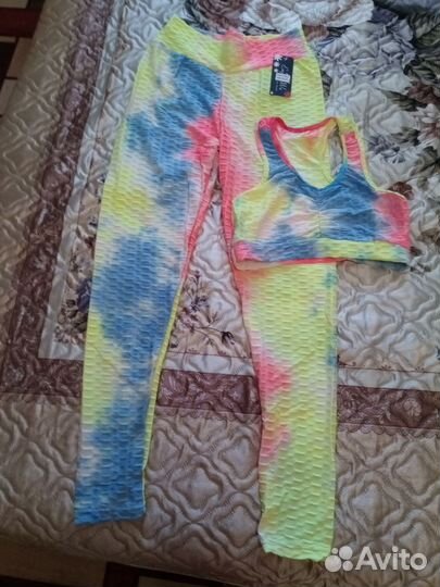 Спортивный костюм женский для фитнеса 52-54 р