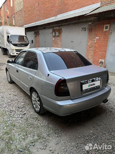 Hyundai Accent 1.5 AT, 2005, 298 000 км
