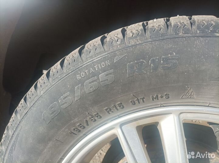 Колеса R15 зимние