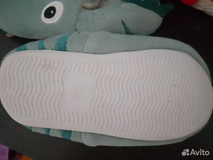 Тапочки детские
