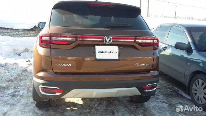 Changan CS35 Plus 1.6 AT, 2019, битый, 35 000 км