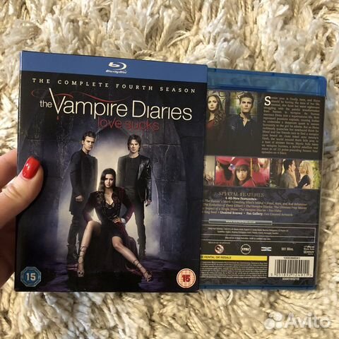 Blu ray диск Дневники Вампира иморт