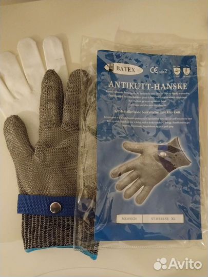 Перчатки для мясника железные