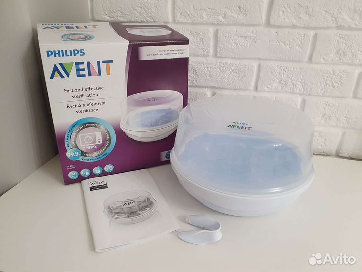 Стерилизатор philips avent для свч-печи