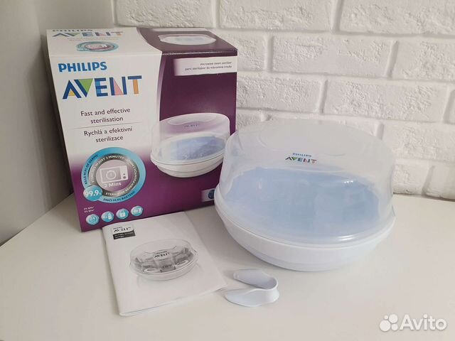 Стерилизатор philips avent для свч-печи