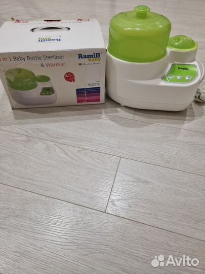 Стерилизатор-подогреватель ramili baby 3 в 1