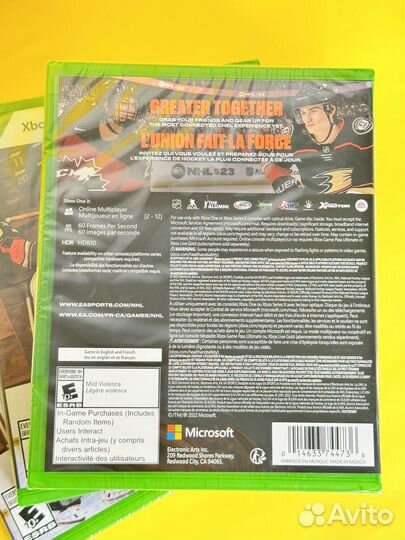 Nhl 23 xbox one диск