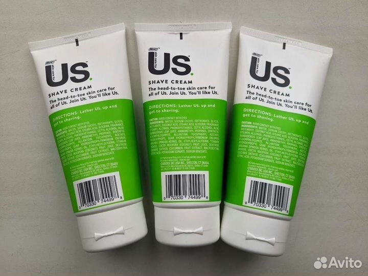 Крем для бритья BIC US (188 мл) США