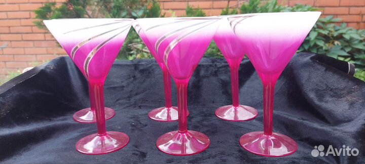 Старые вещи Б/У Коктейльные бокалы