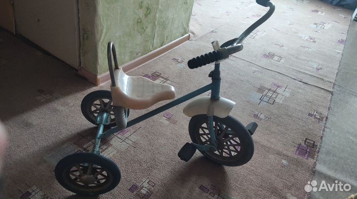 Велосипед детский трёхколёсный