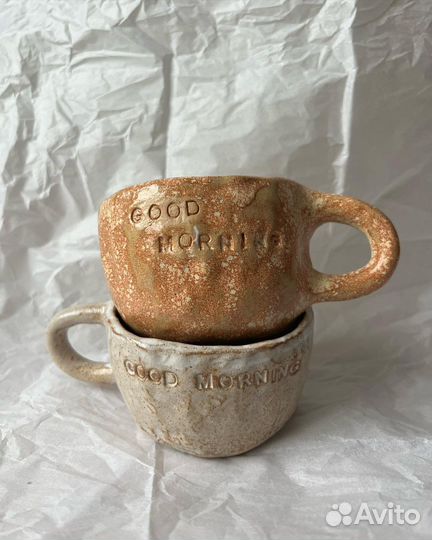 Чашка ручная работа