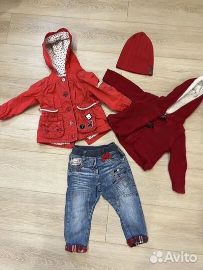 Одежда на малышку 12-18