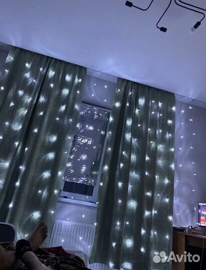 Гирлянда штора