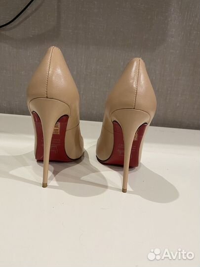 Туфли лодочки christian louboutin 37