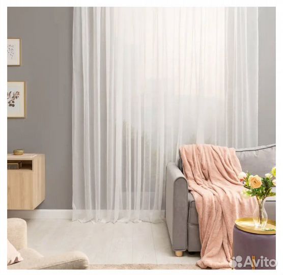 Тюль Inspire Softy 500x280, белый