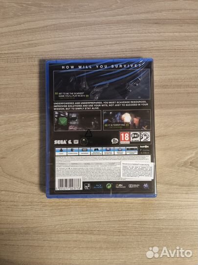 Alien isolation Ps4