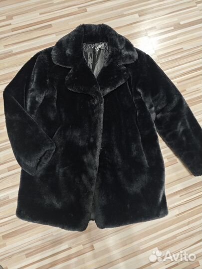 Шуба из эко меха