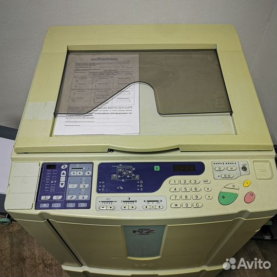 Ризограф Riso RZ300 + краска в тубах