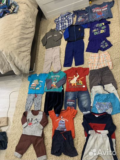 Вещи пакетом 1-2 года