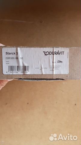 Duravit Starck 3 0063890000 Сиденье с крышкой для