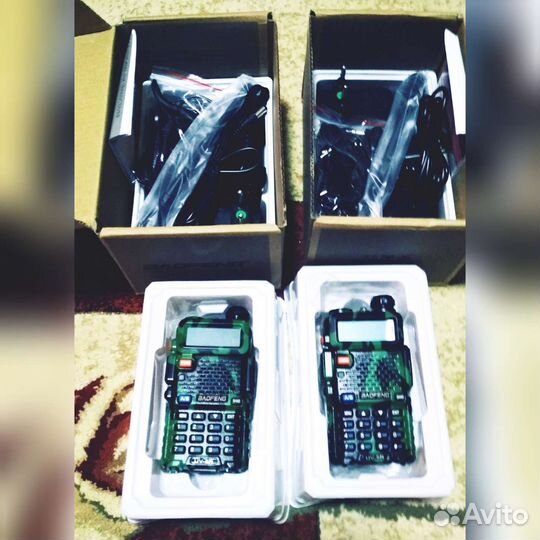 Два полных комплекта мощных раций на 10w