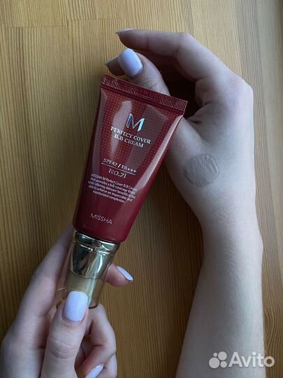 Real shea термозащита + missha bb cream 21