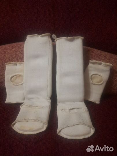 Защита рук, голени и стопы для каратэ на ребёнка