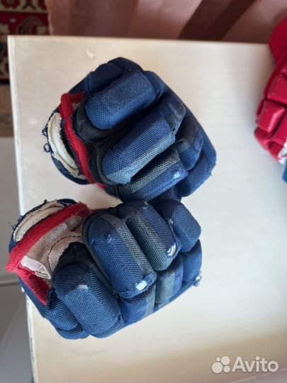 Краги хоккейные easton 7 pro jr 11