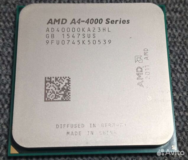 Процессор AMD A4 4000 Series
