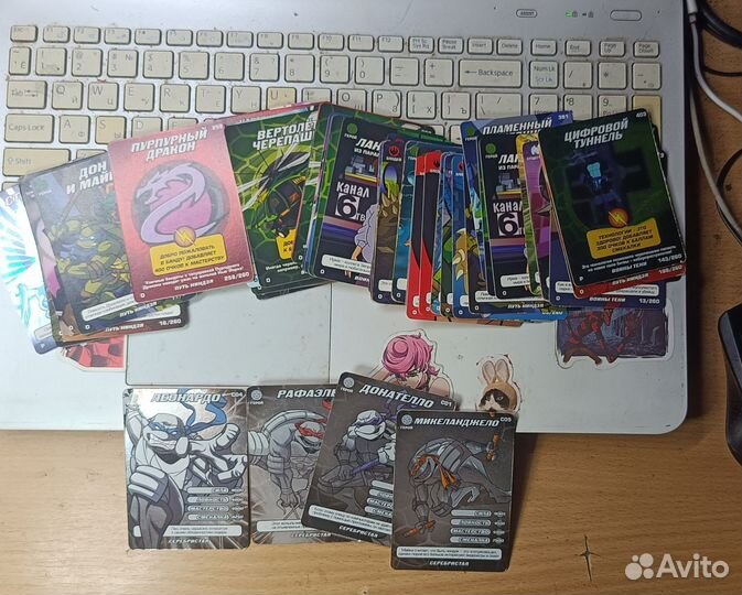 Карточки Черепашки-ниндзя