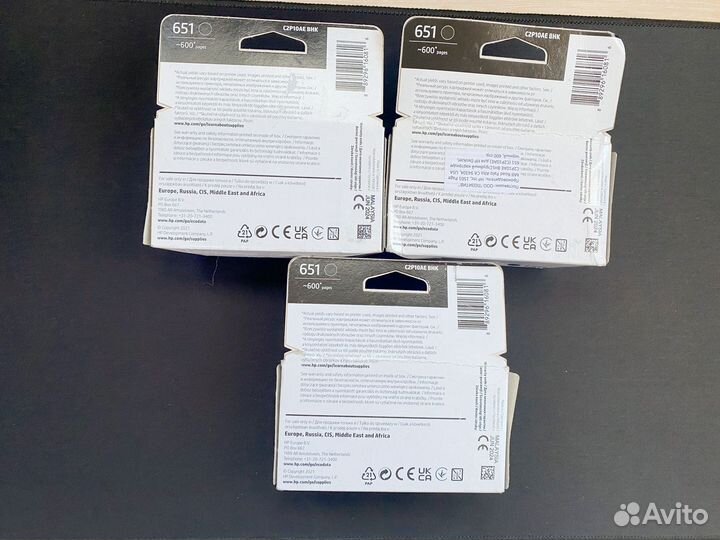 Картридж hp 651