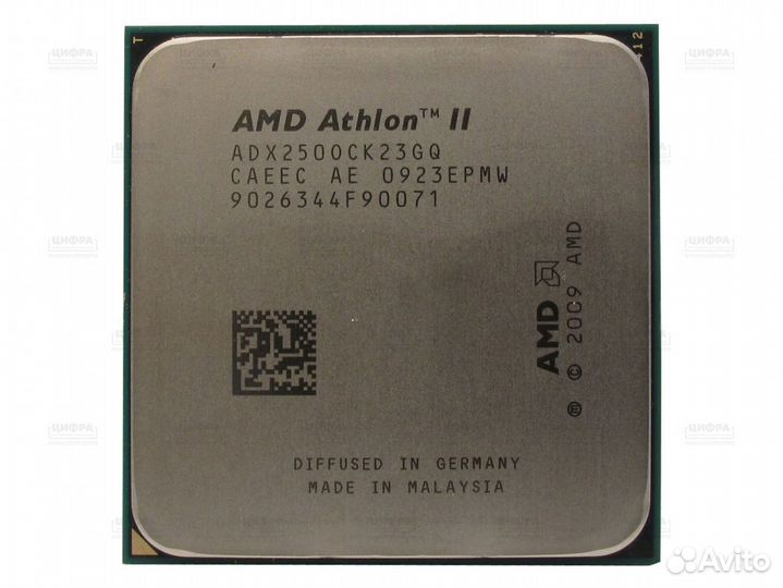 AMD Athlon II X2 250 Socket AM3 3.00GHz 2 ядра