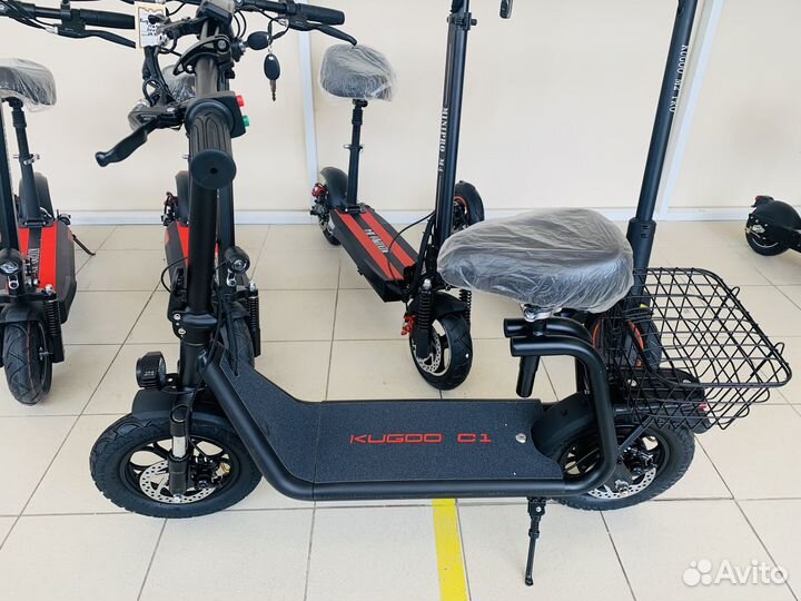 Электросамокат Kugoo C1 Plus (Новый)