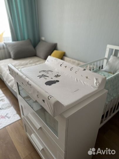 Пеленальная доска на комод