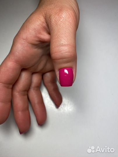 Марикюр с покрытием