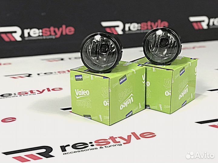 Туманка Nissan Без ушей Valeo