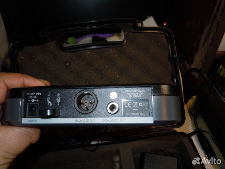 Вокальная головная радиосистема shure PG 4/ PG-30