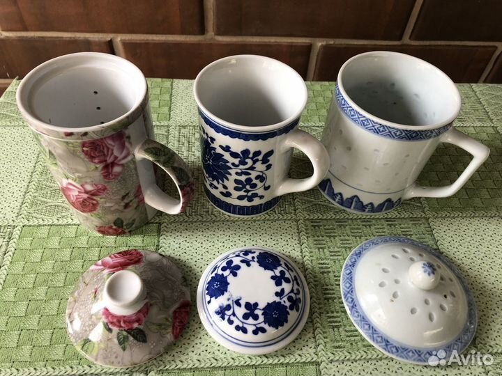 Кружки для чая и трав