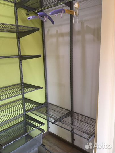 Гардеробная система металлическая