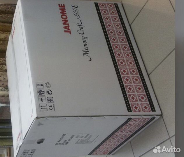 Швейная машина Janome e500 бу