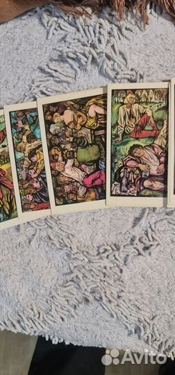 Набор открыток по искусству